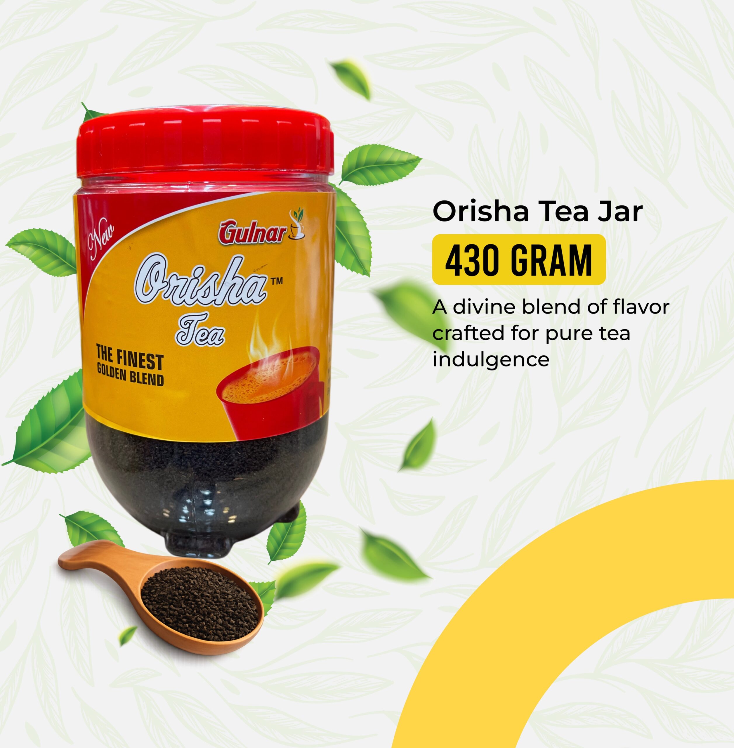 Orisha Tea Jar (430gm)