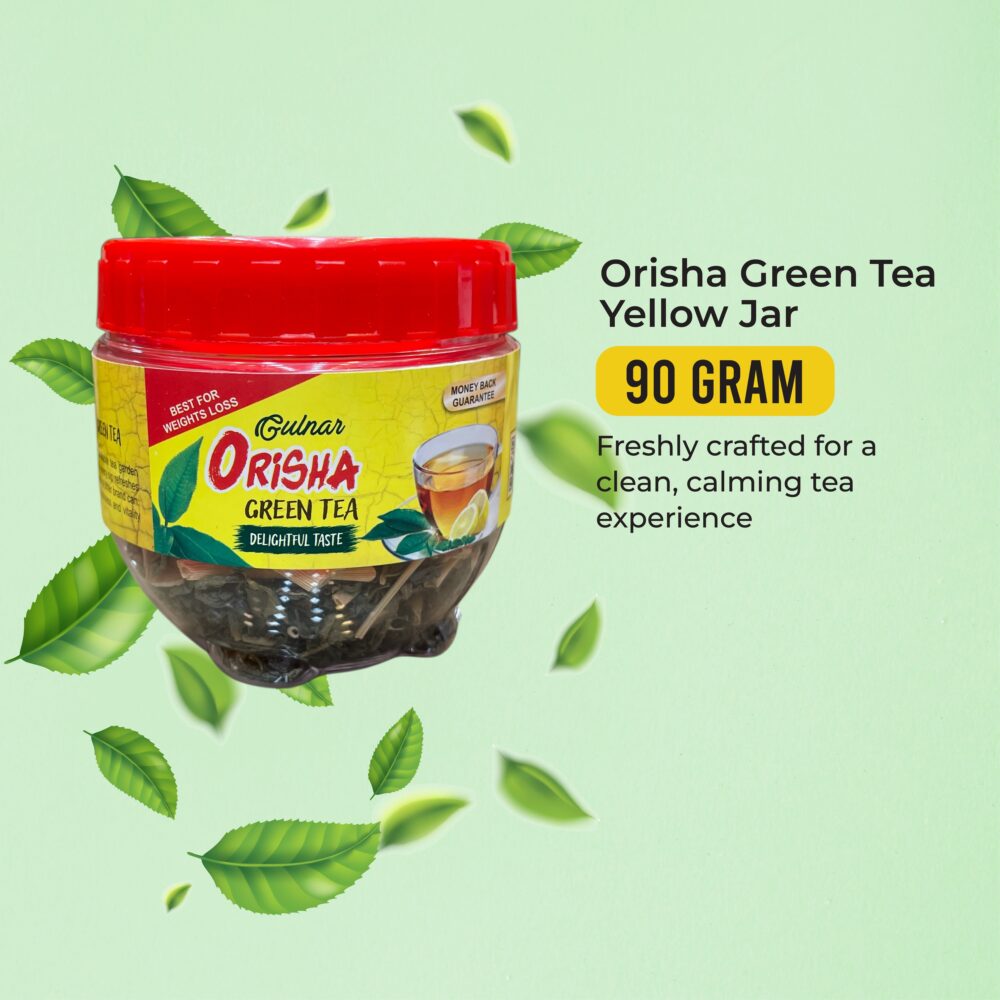 Green Tea Jar 90gm (Lemon Grass)
