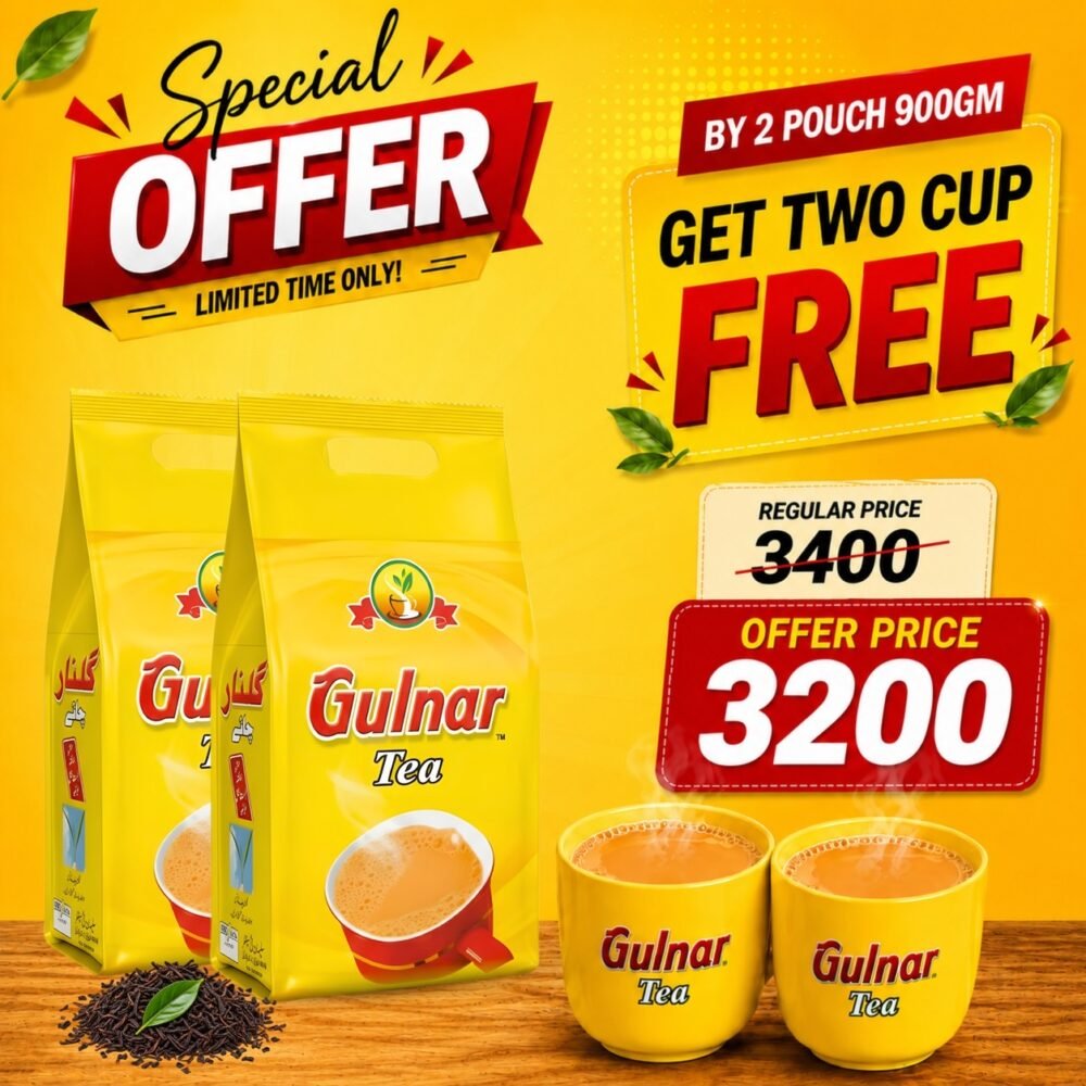 Buy 2 Pouch 900gm Get 2 Cups Free
