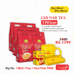 Buy 6 170g Pack Get 1 Tray + Mug + Hard Pack Free
